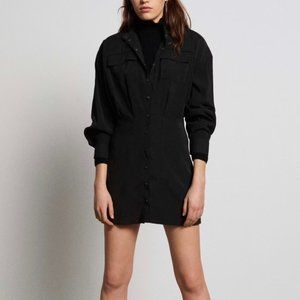Ba&sh Dress Robe Crew in Black NWT (Size S)
